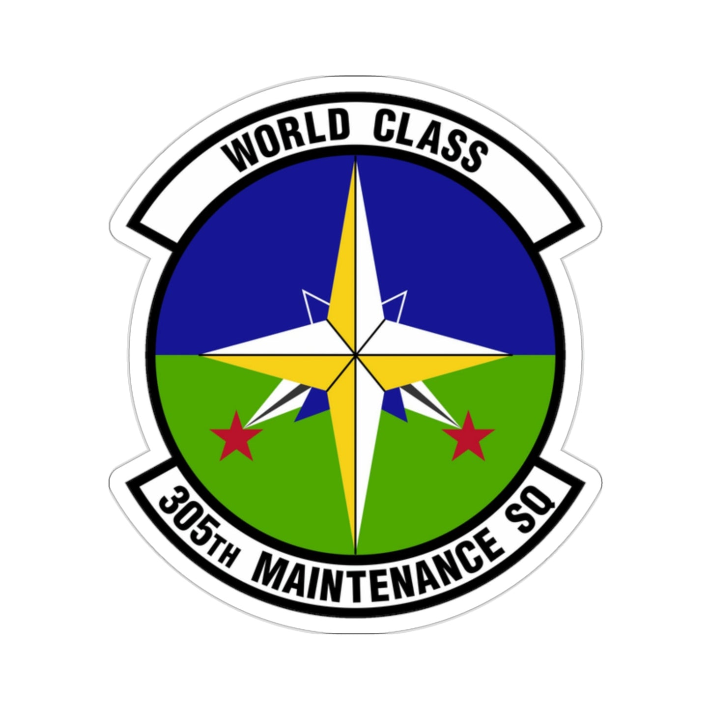 305 Maintenance Squadron AMC (U.S. Air Force) STICKER Vinyl Die-Cut Decal-2 Inch-The Sticker Space