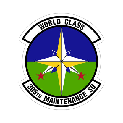305 Maintenance Squadron AMC (U.S. Air Force) STICKER Vinyl Die-Cut Decal-3 Inch-The Sticker Space
