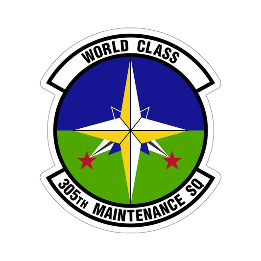 305 Maintenance Squadron AMC (U.S. Air Force) STICKER Vinyl Die-Cut Decal-6 Inch-The Sticker Space