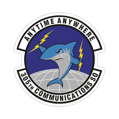 305th Communications Squadron (U.S. Air Force) STICKER Vinyl Die-Cut Decal-3 Inch-The Sticker Space