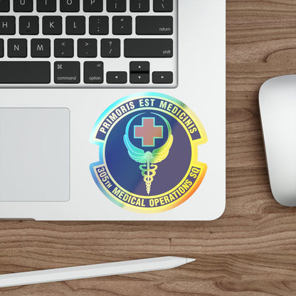 305th Medical Operations Squadron (U.S. Air Force) Holographic STICKER Die-Cut Vinyl Decal-The Sticker Space