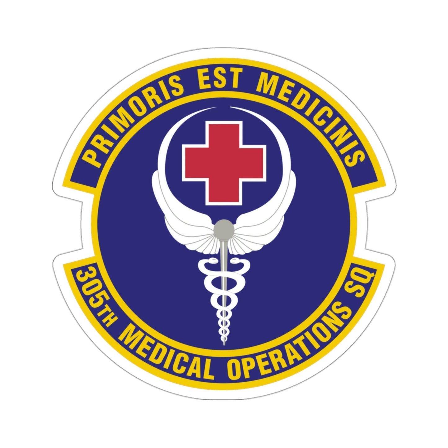 305th Medical Operations Squadron (U.S. Air Force) STICKER Vinyl Die-Cut Decal-3 Inch-The Sticker Space