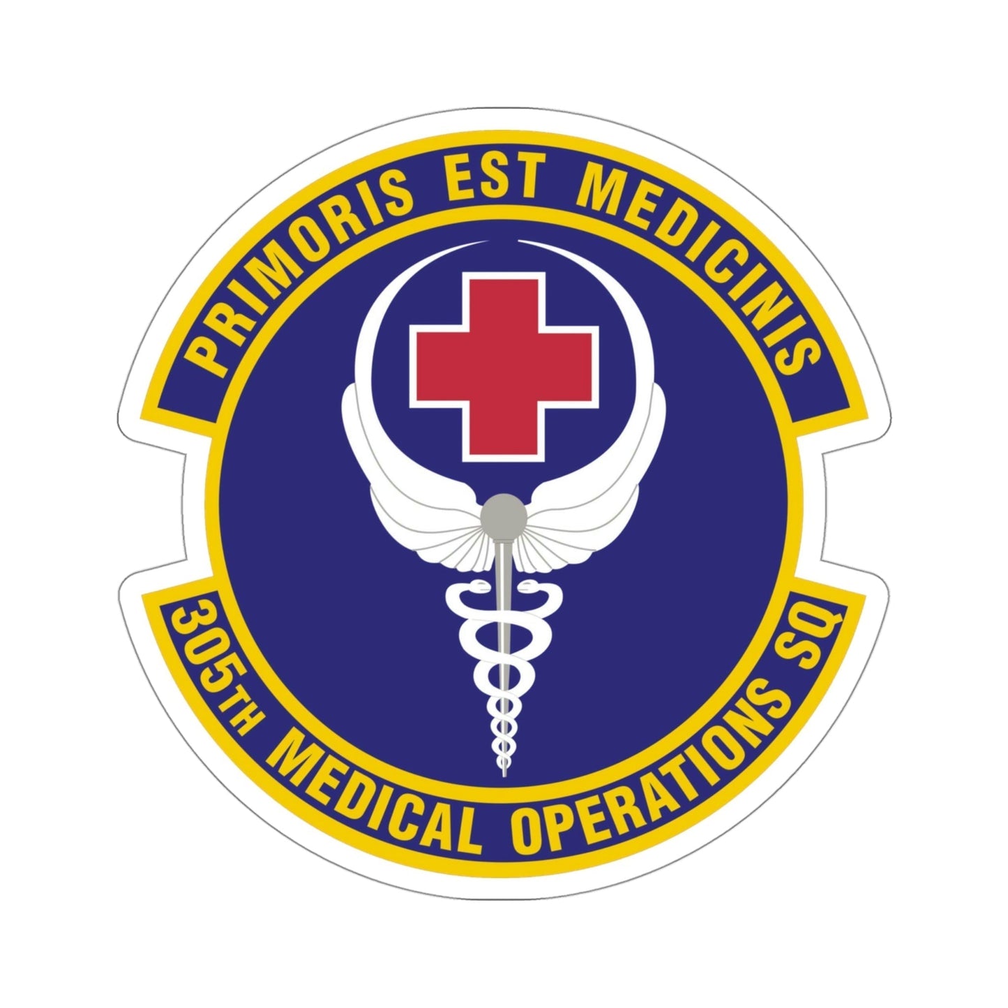 305th Medical Operations Squadron (U.S. Air Force) STICKER Vinyl Die-Cut Decal-4 Inch-The Sticker Space