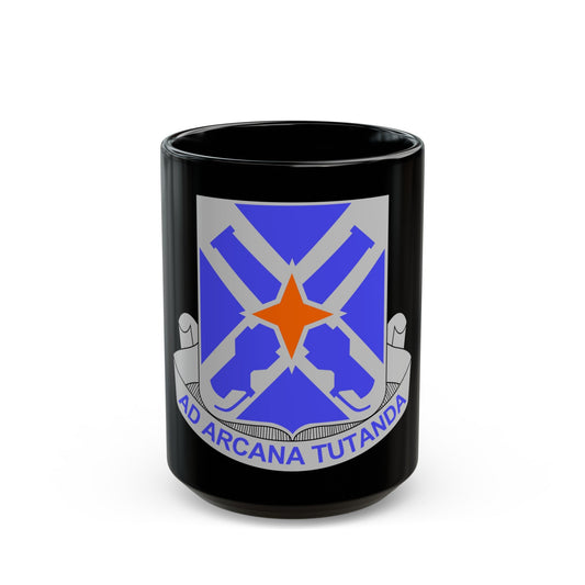 305th Military Intelligence Battalion (U.S. Army) Black Coffee Mug-15oz-The Sticker Space