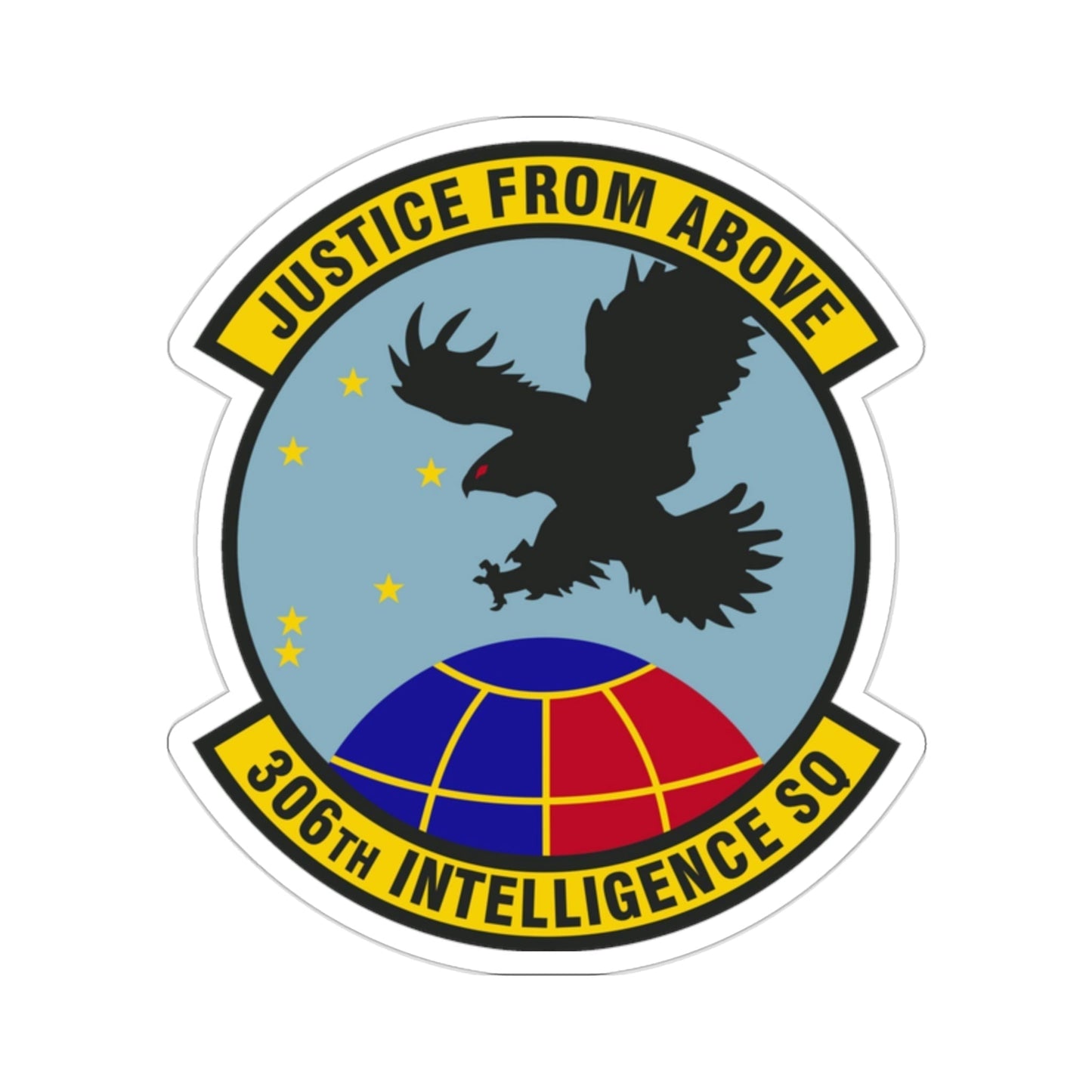 306th Intelligence Squadron (U.S. Air Force) STICKER Vinyl Die-Cut Decal-2 Inch-The Sticker Space