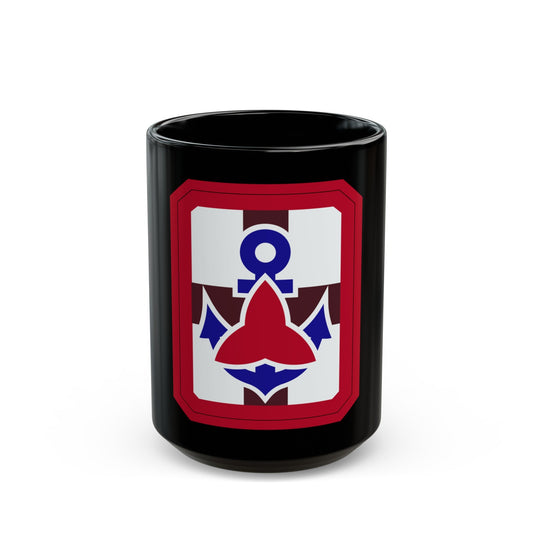 307 Medical Brigade (U.S. Army) Black Coffee Mug-15oz-The Sticker Space