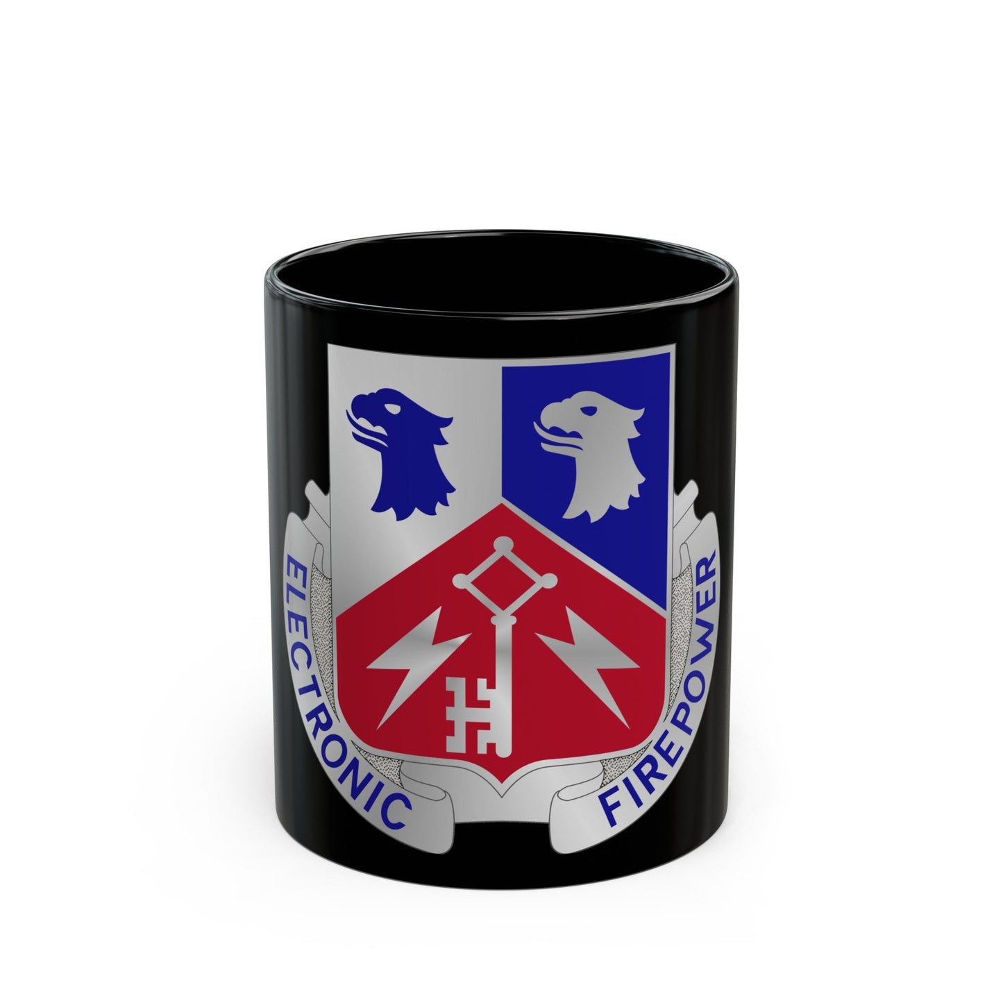 307 Military Intelligence Battalion (U.S. Army) Black Coffee Mug-11oz-The Sticker Space
