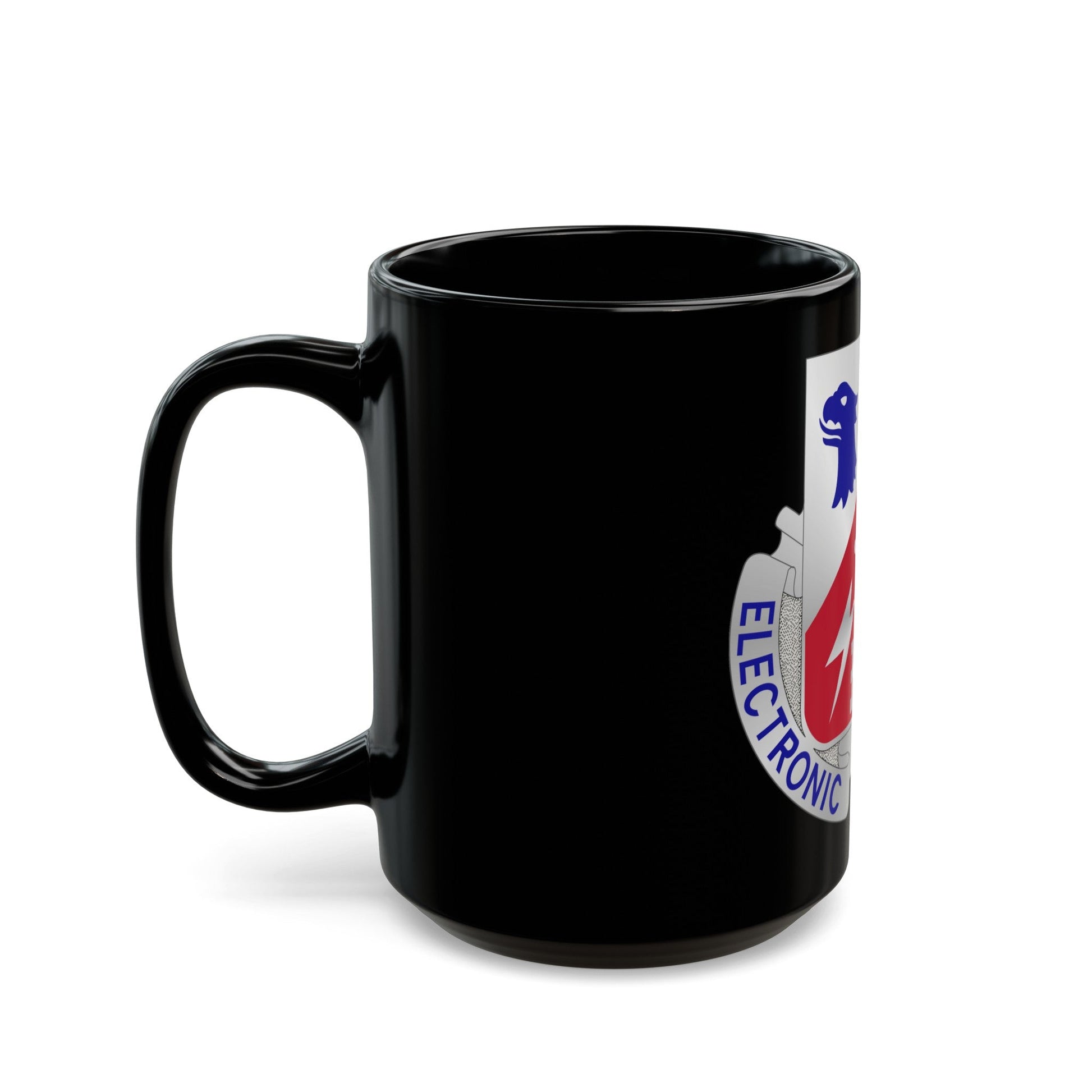 307 Military Intelligence Battalion (U.S. Army) Black Coffee Mug-The Sticker Space