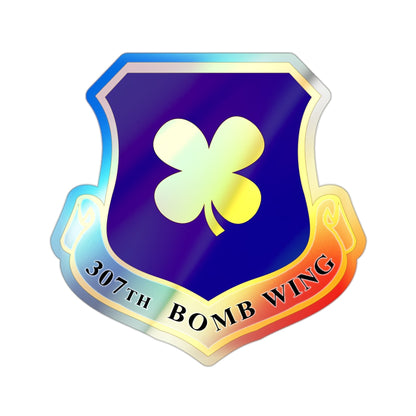 307th Bomb Wing (U.S. Air Force) Holographic STICKER Die-Cut Vinyl Decal-2 Inch-The Sticker Space