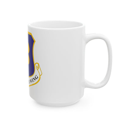 307th Bomb Wing (U.S. Air Force) White Coffee Mug-The Sticker Space