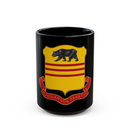 308 Cavalry Regiment (U.S. Army) Black Coffee Mug-15oz-The Sticker Space