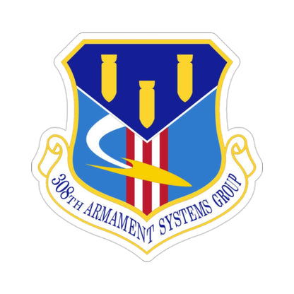 308th Armament Systems Group (U.S. Air Force) STICKER Vinyl Die-Cut Decal-2 Inch-The Sticker Space