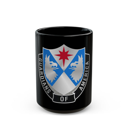 308th Military Intelligence Battalion 2 (U.S. Army) Black Coffee Mug-15oz-The Sticker Space