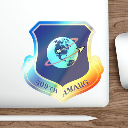 309th Aerospace Maintenance & Regeneration Group (U.S. Air Force) Holographic STICKER Die-Cut Vinyl Decal-The Sticker Space