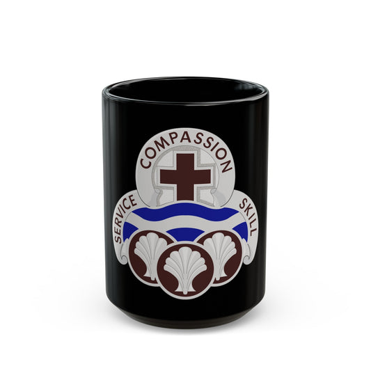31 Field Hospital (U.S. Army) Black Coffee Mug-15oz-The Sticker Space