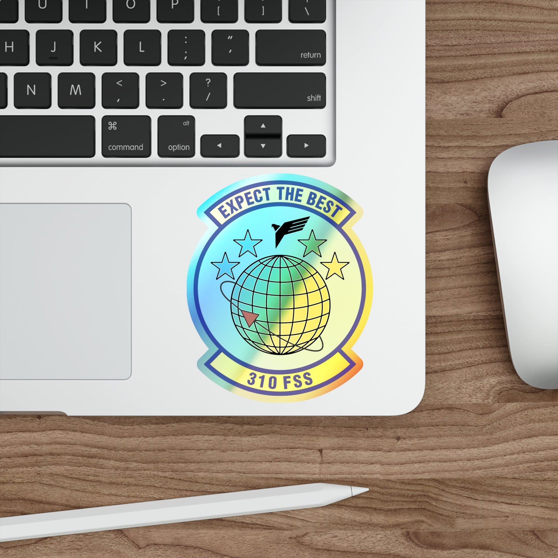 310 Force Support Squadron AFRC (U.S. Air Force) Holographic STICKER Die-Cut Vinyl Decal-The Sticker Space