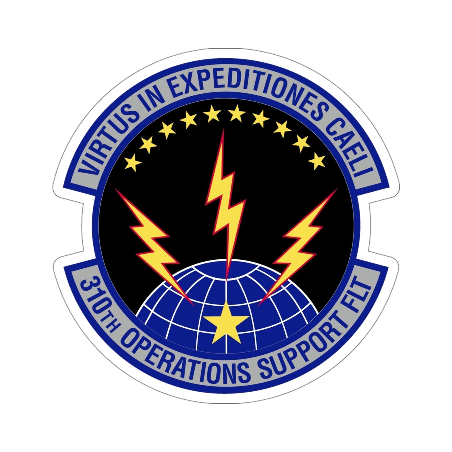 310th Operations Support Flight (U.S. Air Force) STICKER Vinyl Die-Cut Decal-4 Inch-The Sticker Space