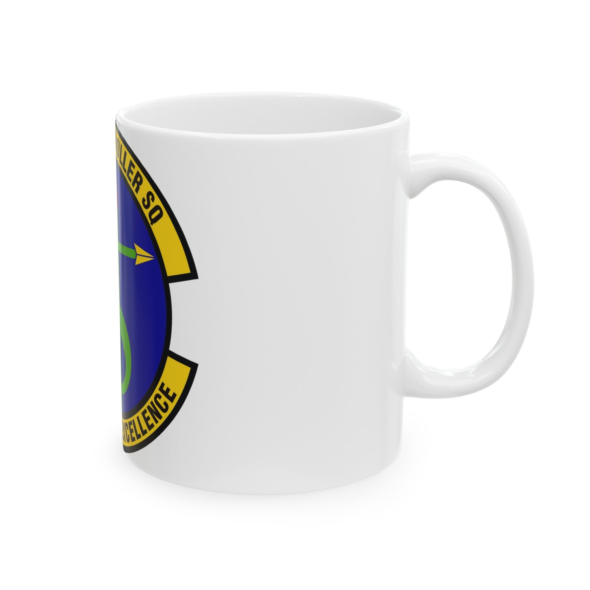 314th Comptroller Squadron (U.S. Air Force) White Coffee Mug-The Sticker Space