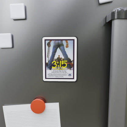 3:15 1986 Movie Poster - Die-Cut Magnet-The Sticker Space