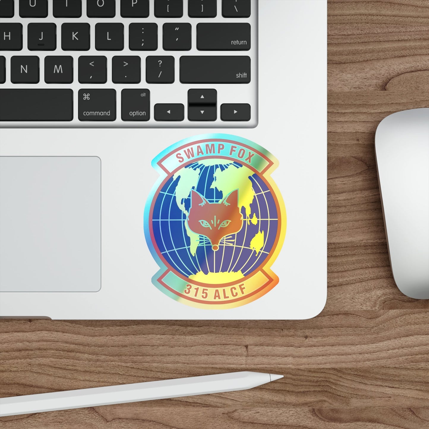 315th Airlift Control Flight (U.S. Air Force) Holographic STICKER Die-Cut Vinyl Decal-The Sticker Space