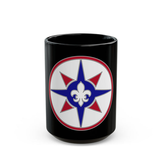 316 Sustainment Command (U.S. Army) Black Coffee Mug-15oz-The Sticker Space