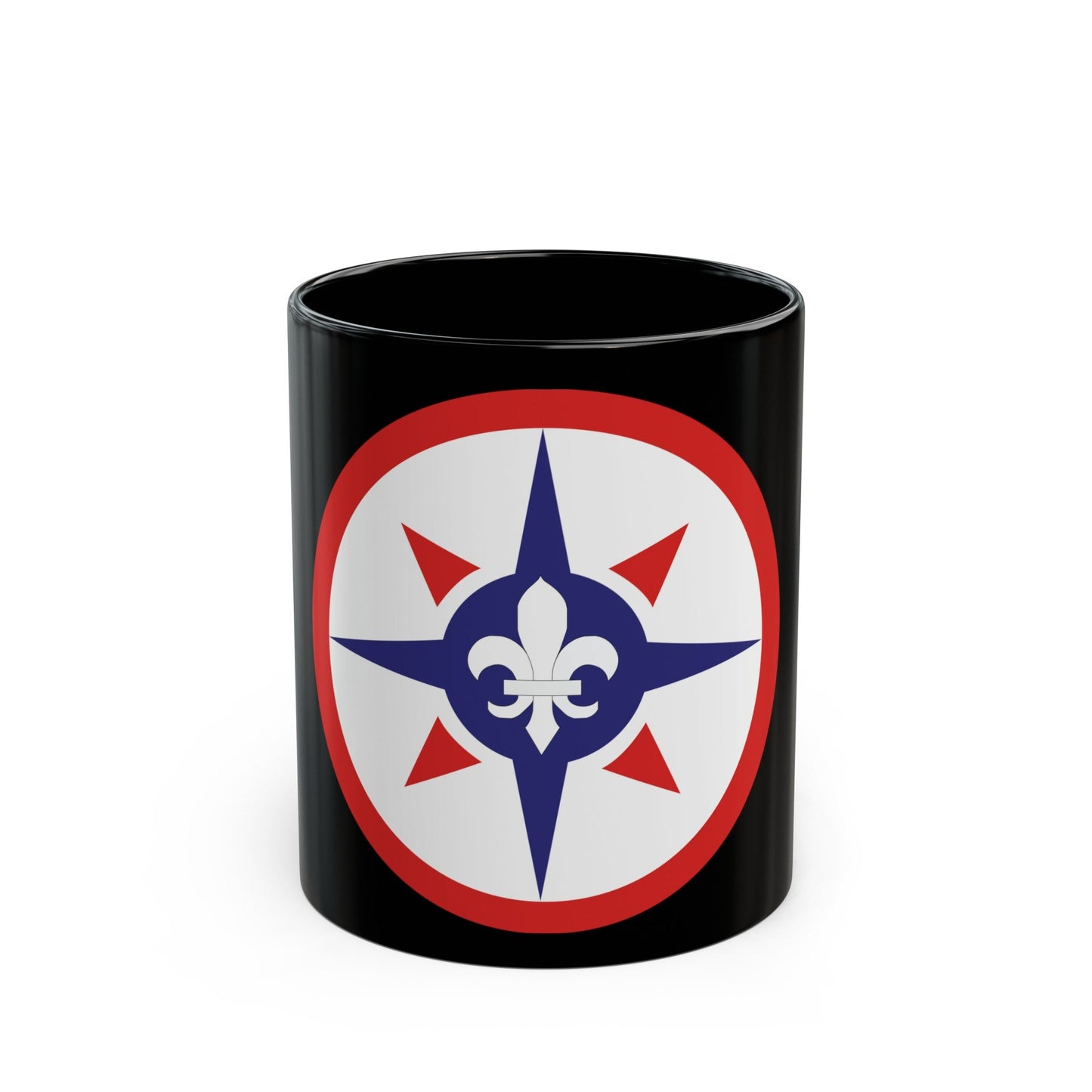 316th Sustainment Command Expeditionary (U.S. Army) Black Coffee Mug-11oz-The Sticker Space