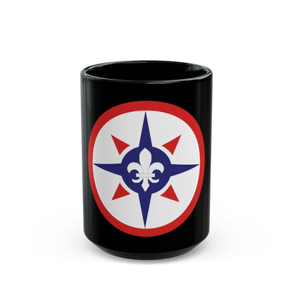 316th Sustainment Command Expeditionary (U.S. Army) Black Coffee Mug-15oz-The Sticker Space