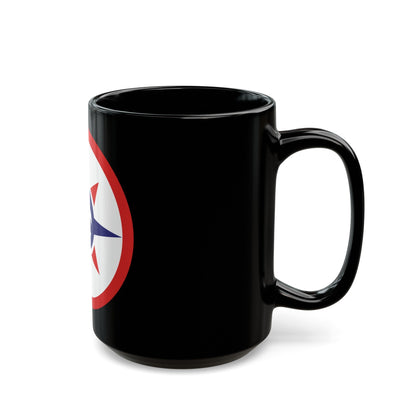 316th Sustainment Command Expeditionary (U.S. Army) Black Coffee Mug-The Sticker Space