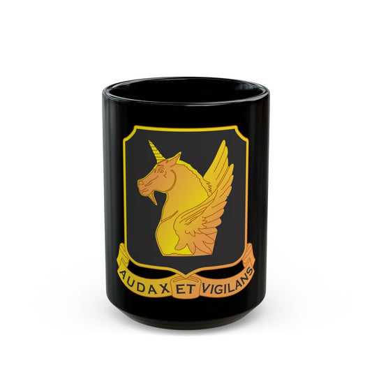 317 Cavalry Regiment (U.S. Army) Black Coffee Mug-15oz-The Sticker Space