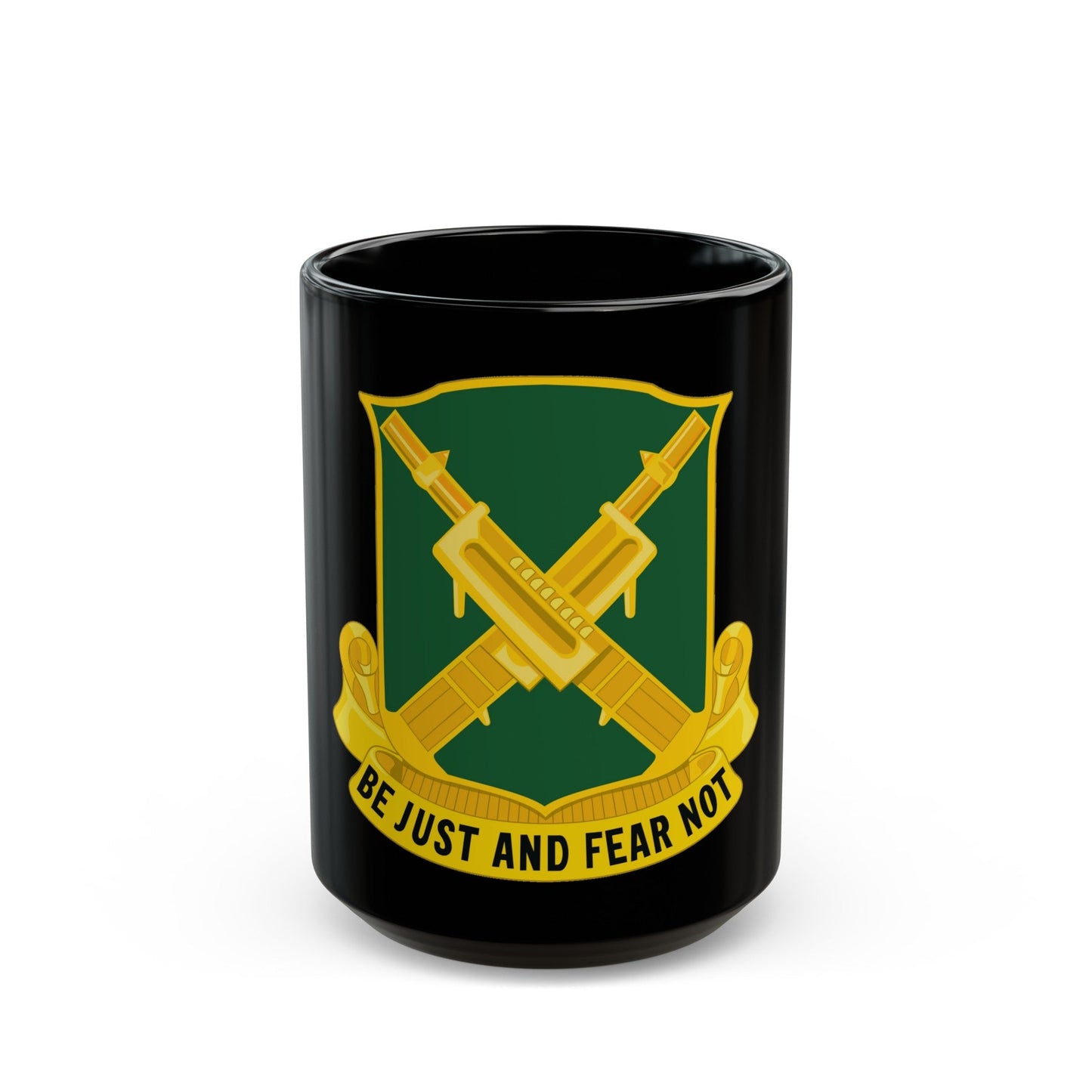 317 Military Police Battalion (U.S. Army) Black Coffee Mug-15oz-The Sticker Space