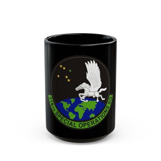 318th Special Operations Squadron (U.S. Air Force) Black Coffee Mug-15oz-The Sticker Space