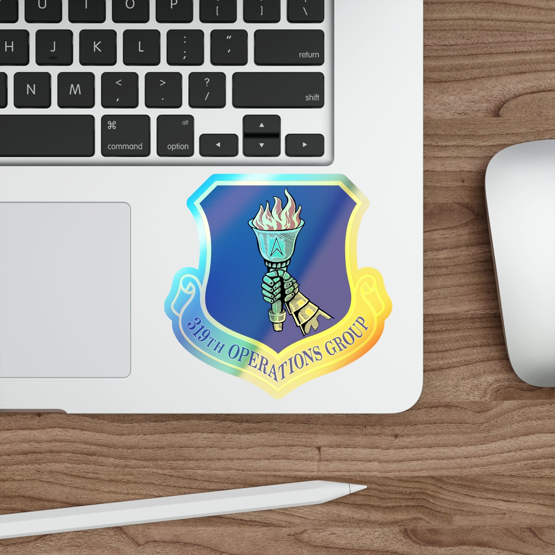 319 Operations Group ACC (U.S. Air Force) Holographic STICKER Die-Cut Vinyl Decal-The Sticker Space