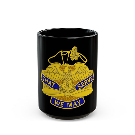31st Aviation Group (U.S. Army) Black Coffee Mug-15oz-The Sticker Space