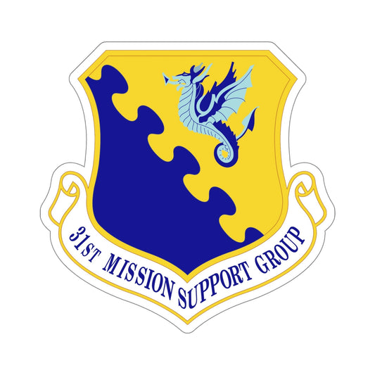 31st Mission Support Group (U.S. Air Force) STICKER Vinyl Die-Cut Decal-6 Inch-The Sticker Space