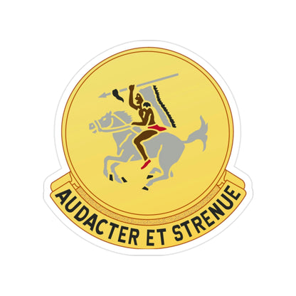 322 Cavalry Regiment (U.S. Army) Transparent STICKER Die-Cut Vinyl Decal-2 Inch-The Sticker Space