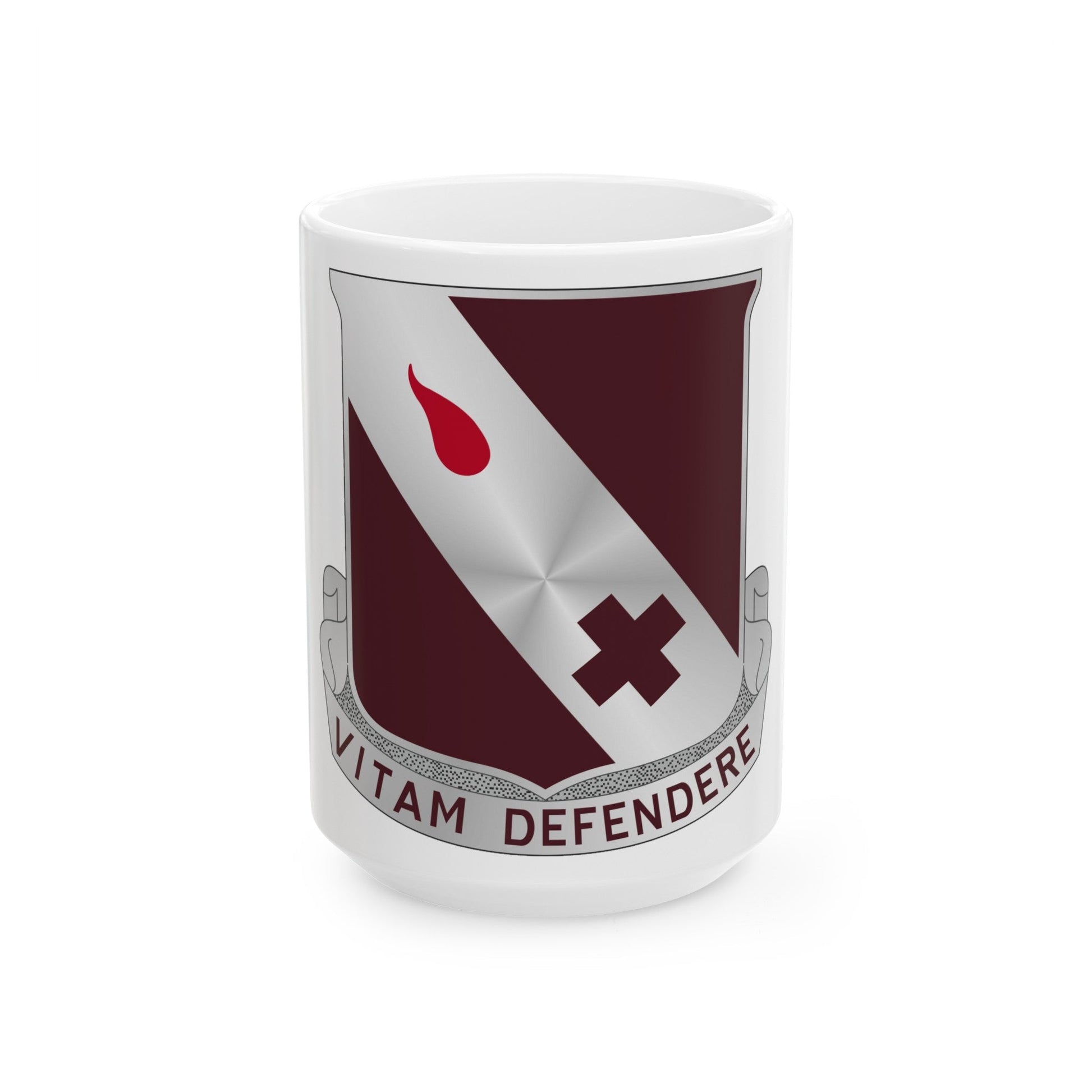 327 Medical Battalion (U.S. Army) White Coffee Mug-15oz-The Sticker Space