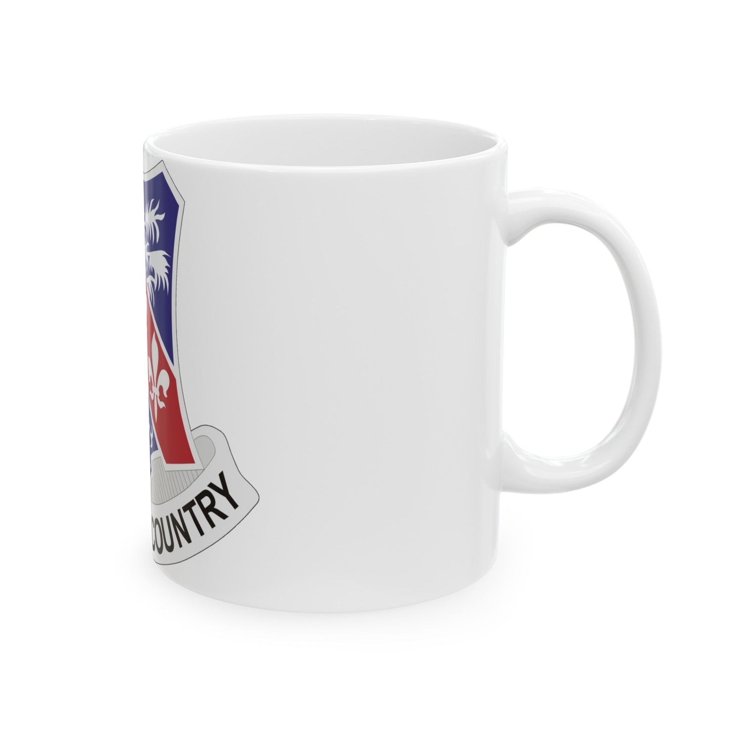 327th Infantry Regiment (U.S. Army) White Coffee Mug-The Sticker Space