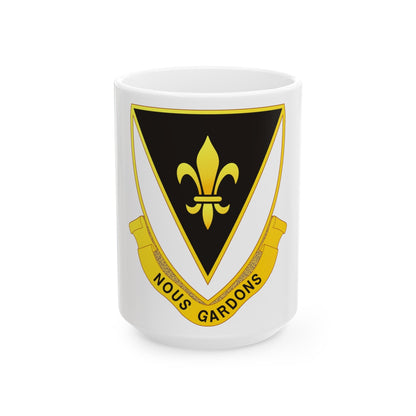 329th Infantry Regiment (U.S. Army) White Coffee Mug-15oz-The Sticker Space