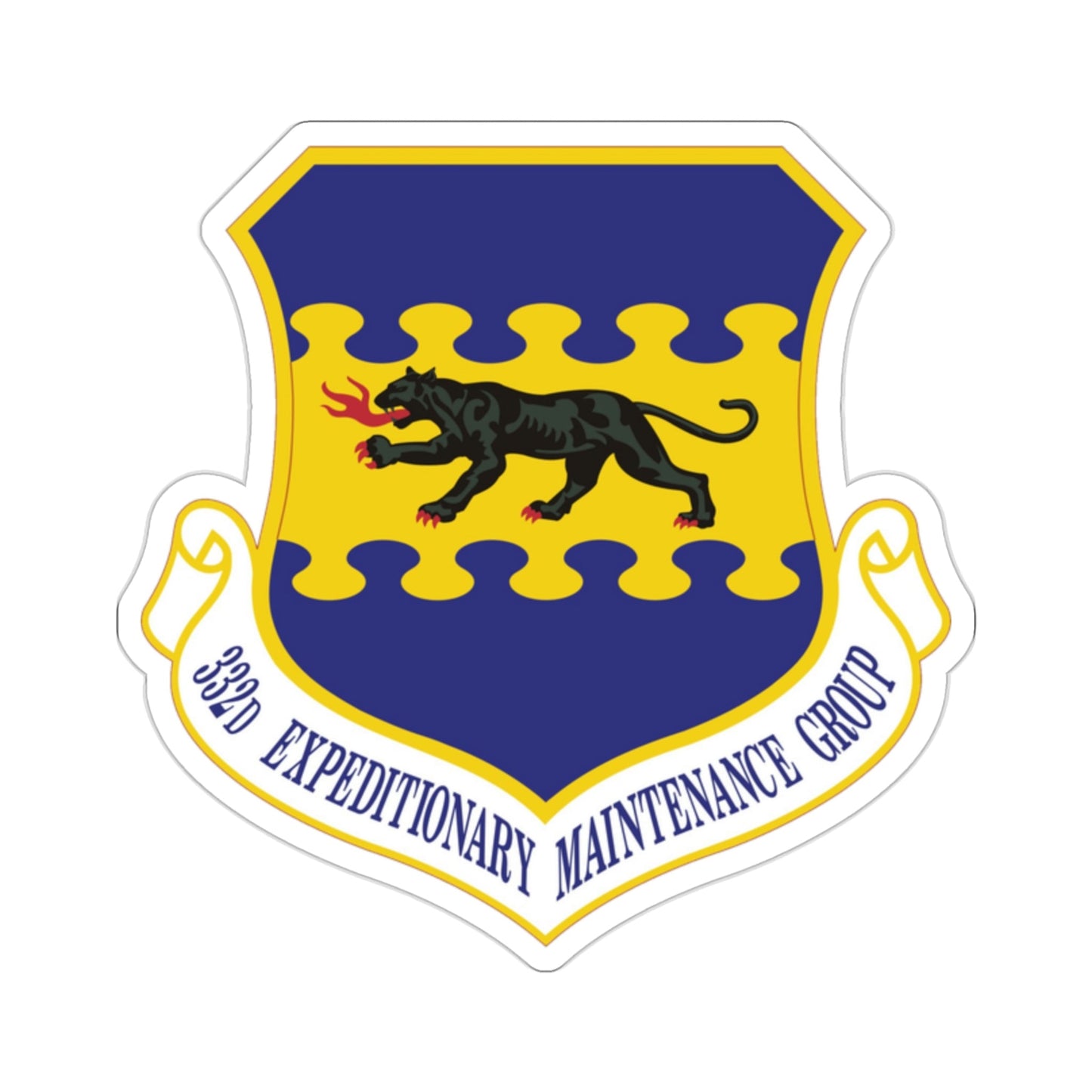 332d Expeditionary Maintenance Group (U.S. Air Force) STICKER Vinyl Die-Cut Decal-2 Inch-The Sticker Space