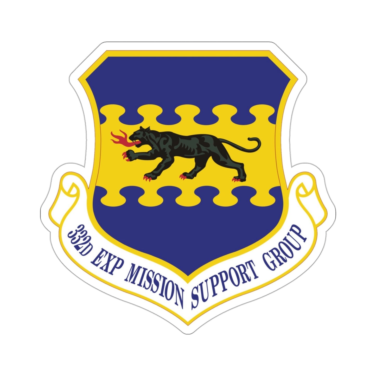 332d Expeditionary Mission Support Group (U.S. Air Force) STICKER Vinyl Die-Cut Decal-3 Inch-The Sticker Space