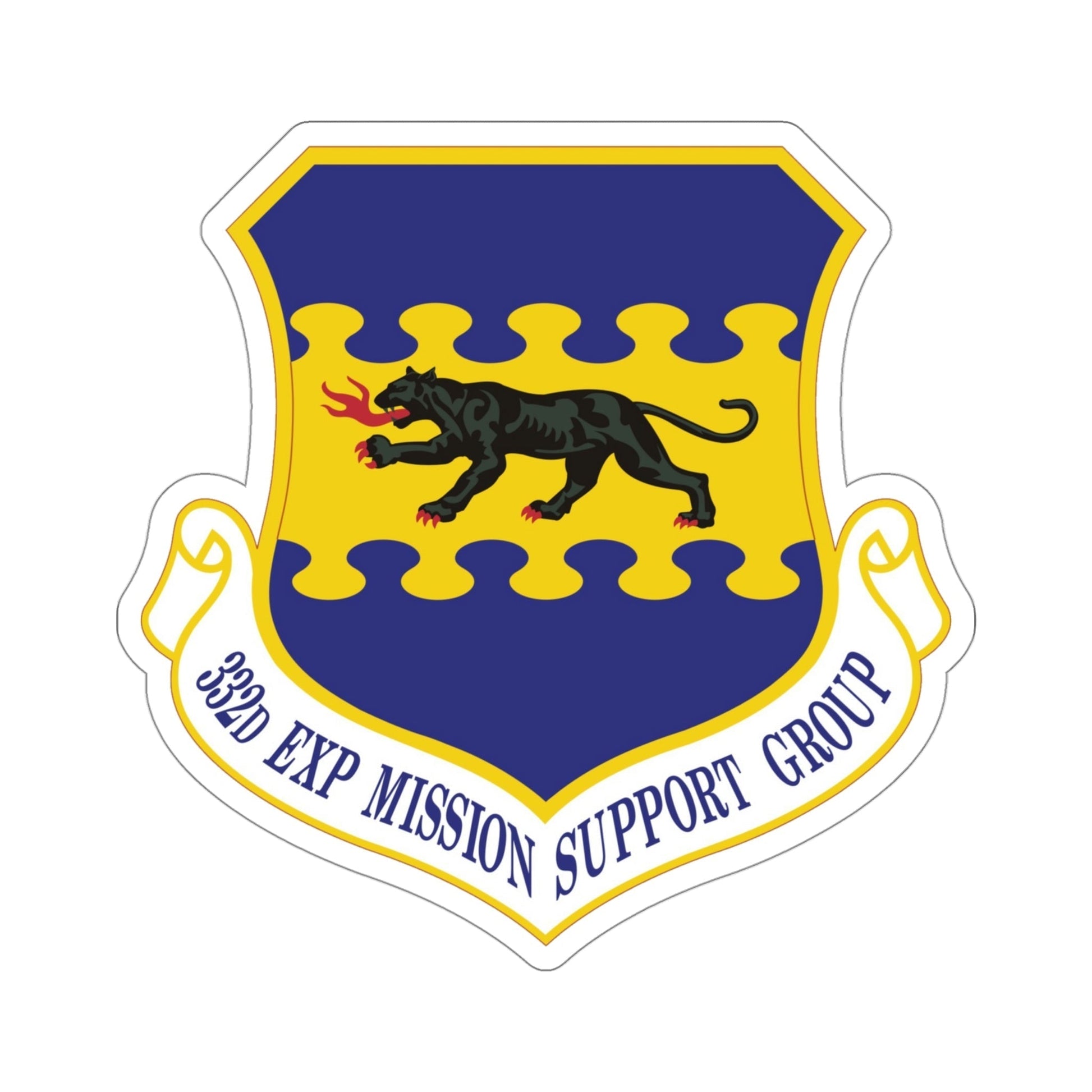 332d Expeditionary Mission Support Group (U.S. Air Force) STICKER Vinyl Die-Cut Decal-4 Inch-The Sticker Space