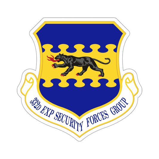332d Expeditionary Security Forces Group (U.S. Air Force) STICKER Vinyl Die-Cut Decal-6 Inch-The Sticker Space