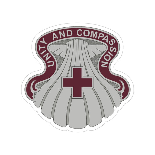 334 Medical Group (U.S. Army) Transparent STICKER Die-Cut Vinyl Decal-6 Inch-The Sticker Space