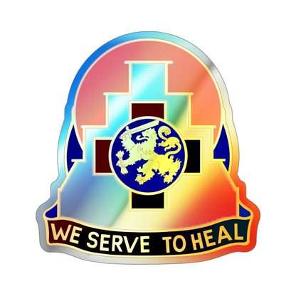 356 Field Hospital (U.S. Army) Holographic STICKER Die-Cut Vinyl Decal-5 Inch-The Sticker Space