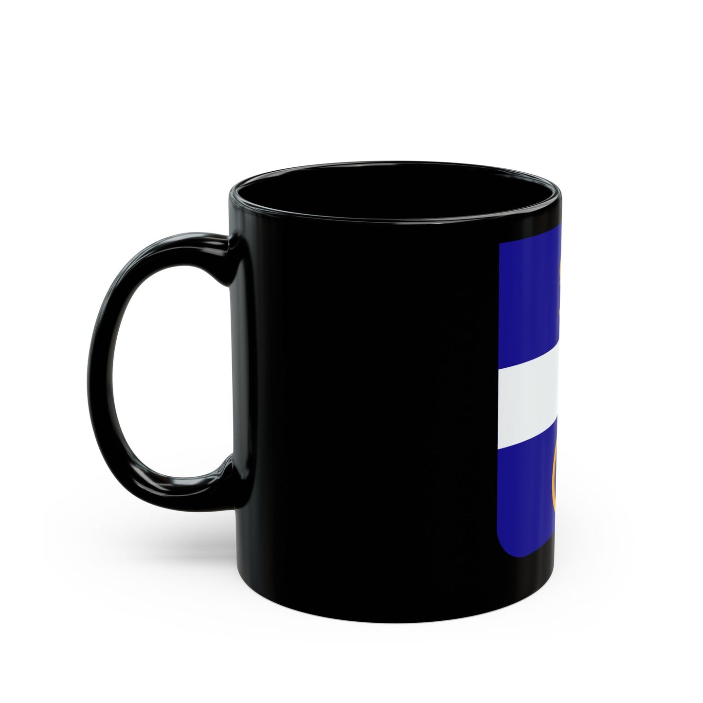 365 Infantry Regiment 2 (U.S. Army) Black Coffee Mug-The Sticker Space