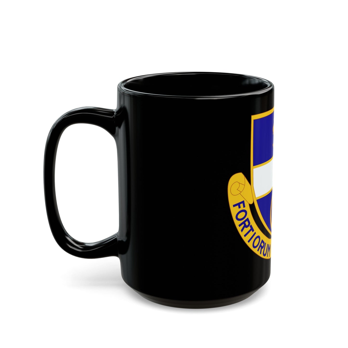 365 Infantry Regiment (U.S. Army) Black Coffee Mug-The Sticker Space