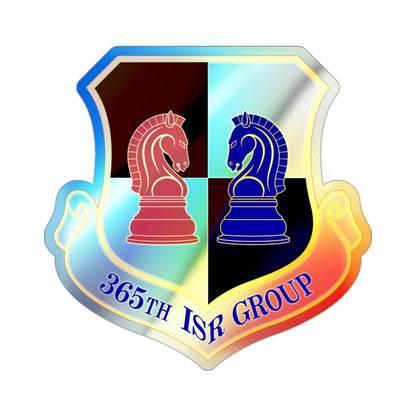365 Intelligence Surveillance and Reconnaissance Group ACC (U.S. Air Force) Holographic STICKER Die-Cut Vinyl Decal-2 Inch-The Sticker Space
