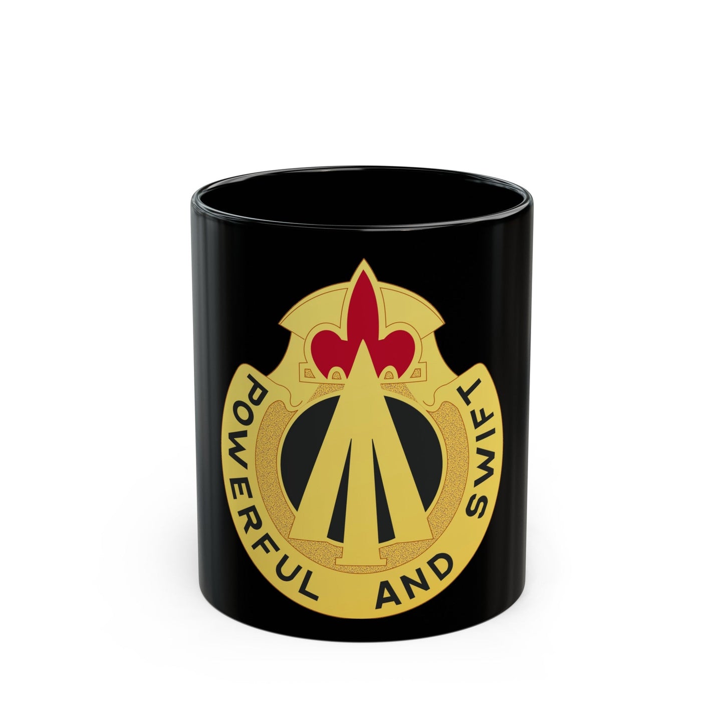 36th Artillery Group (U.S. Army) Black Coffee Mug-11oz-The Sticker Space