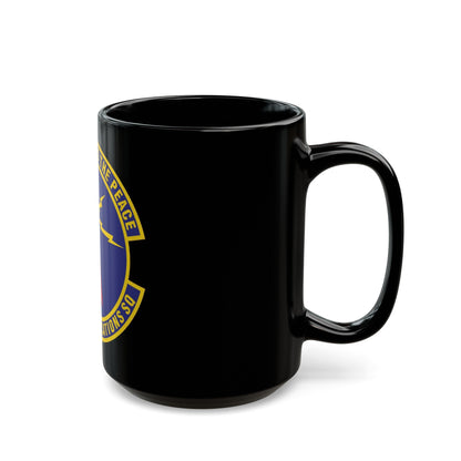 36th Communications Squadron (U.S. Air Force) Black Coffee Mug-The Sticker Space