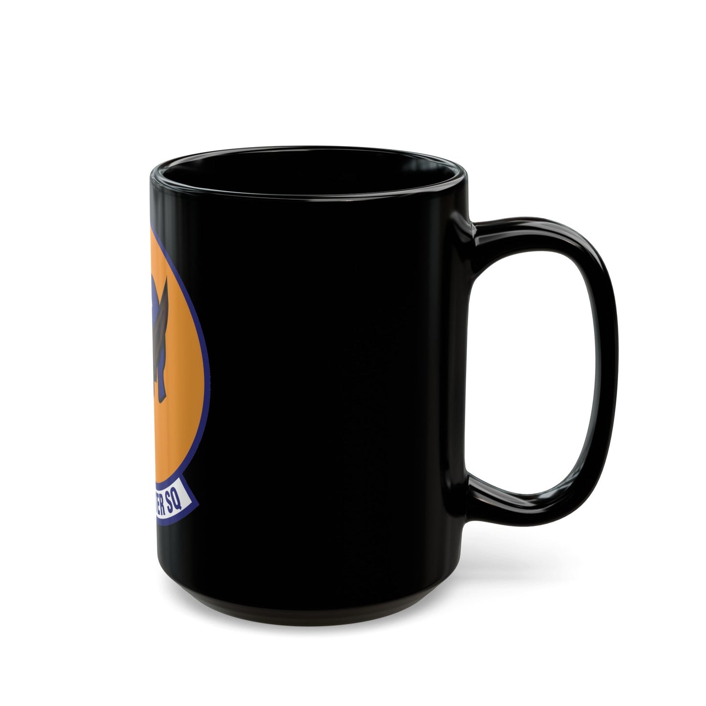 36th Fighter Squadron (U.S. Air Force) Black Coffee Mug-The Sticker Space